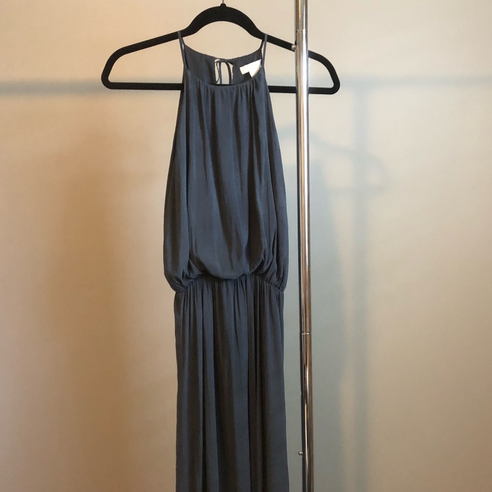 H&M Gray Maxi Dress